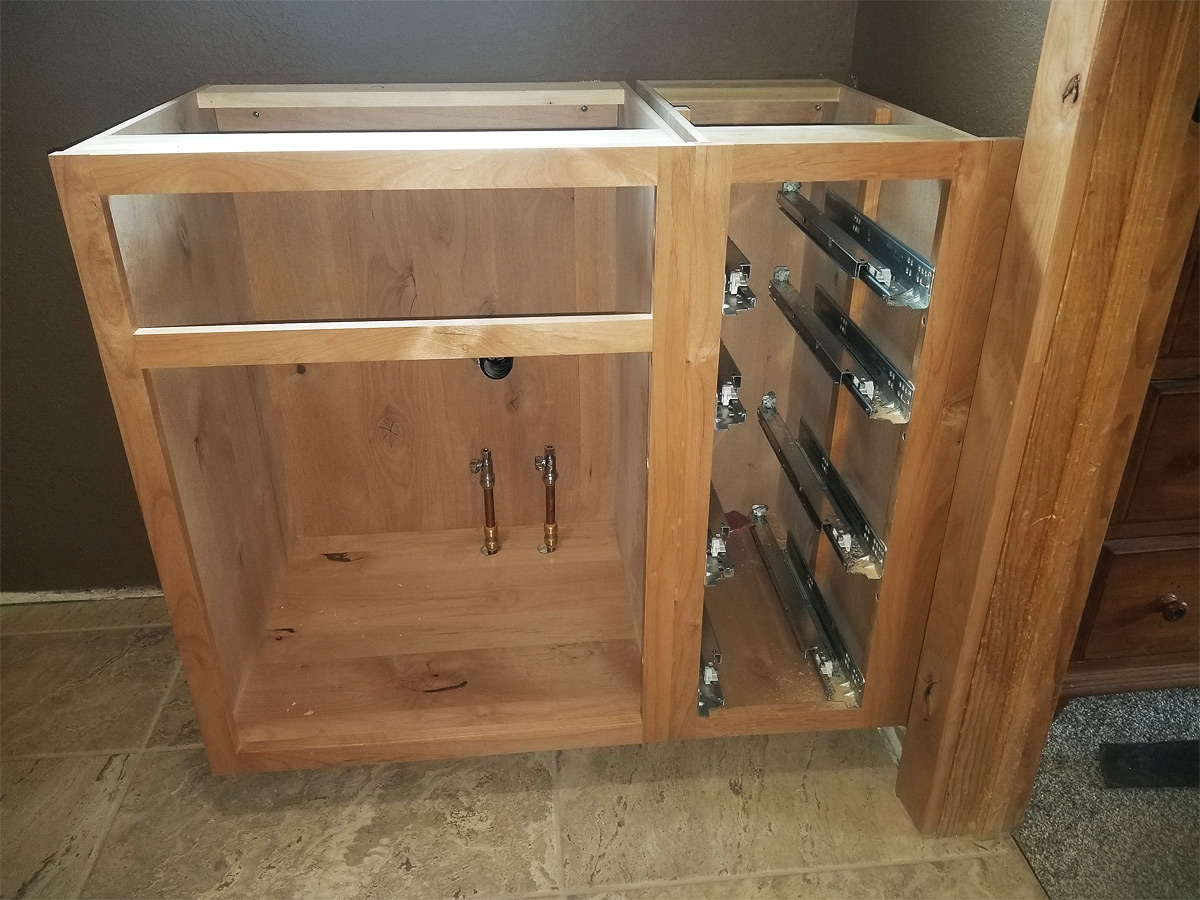 Cabinet Accessories Install