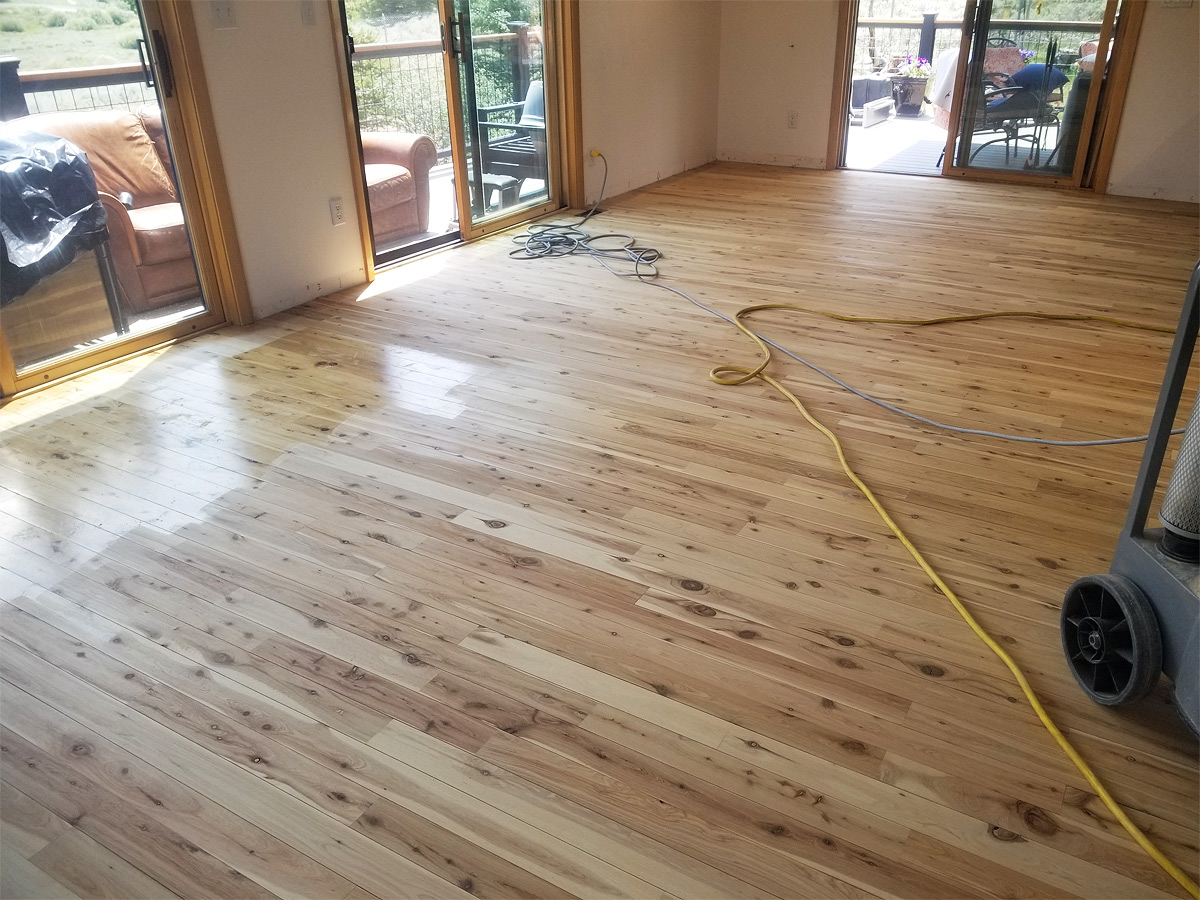 Wood Flooring Polished Room View