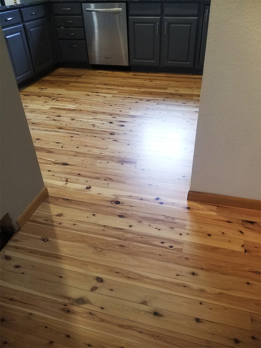 Refinished Custom Wood Flooring