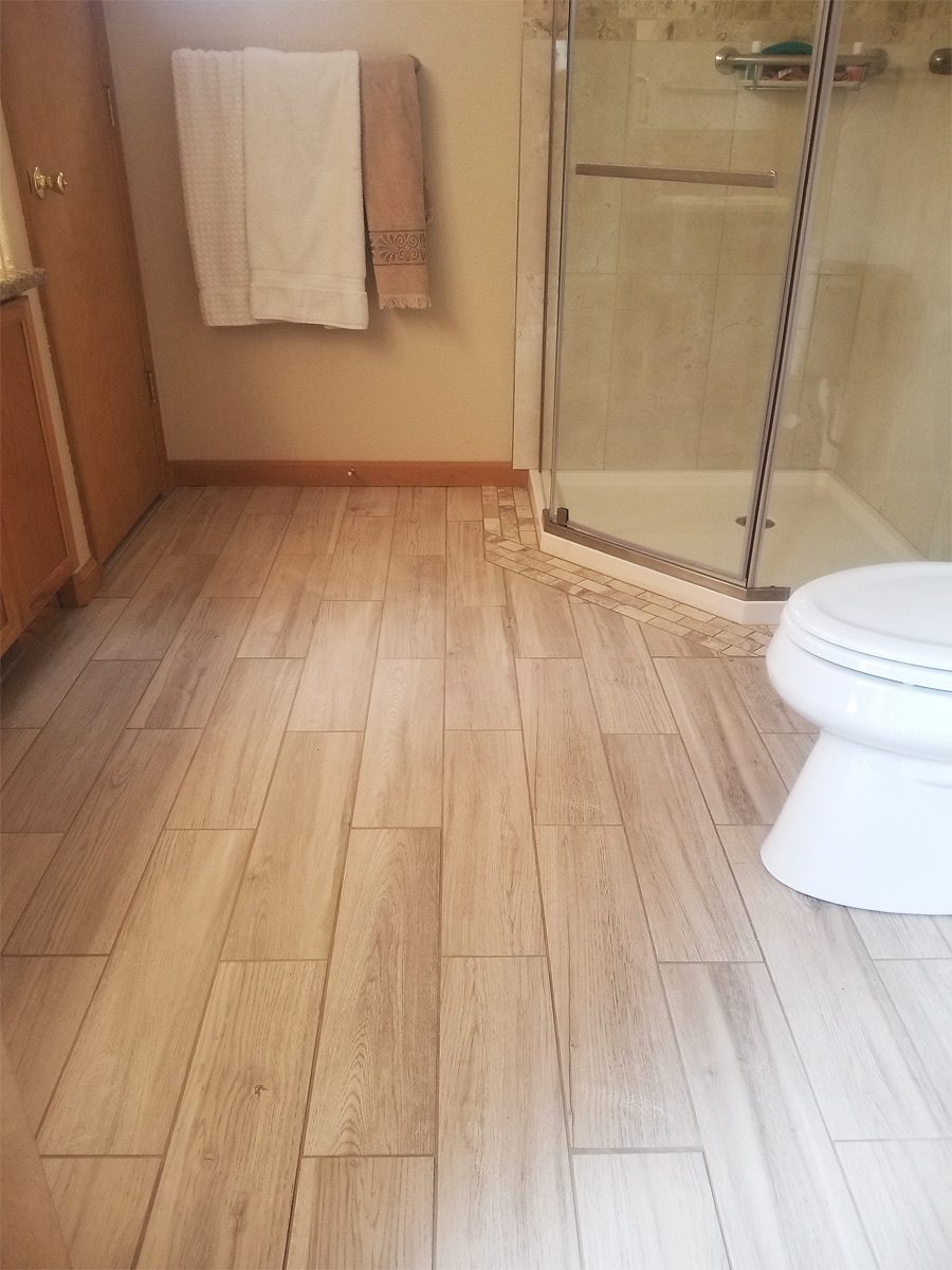 Bathroom Remodel Flooring
