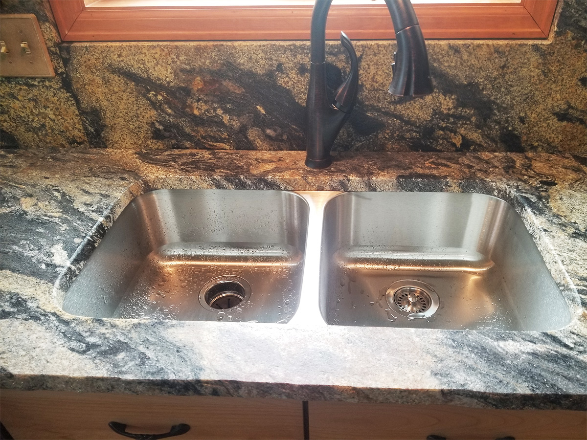 New Kitchen Sink Install