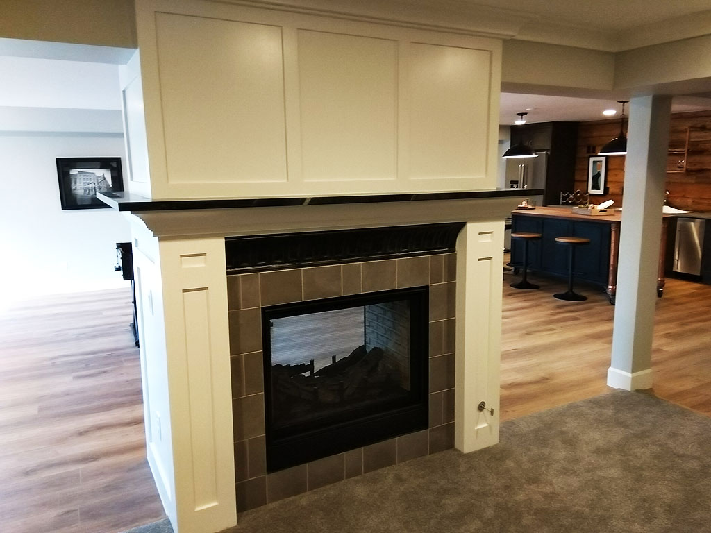Custom Fire Place and Surround