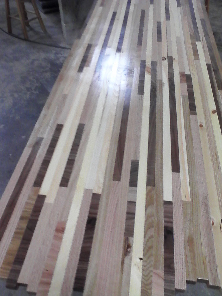 Custom Top Wood Strips