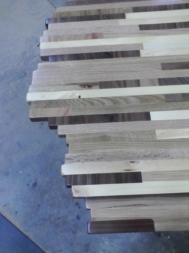 Custom Table Top Wood Strips