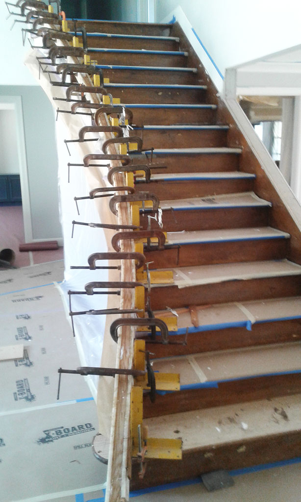 Custom Staircase Install