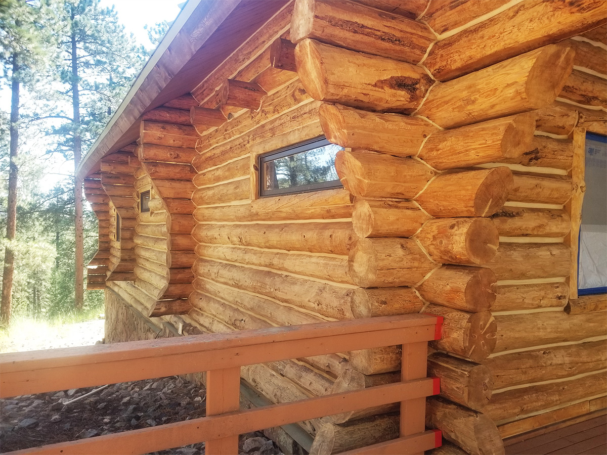 Log Home Exterior