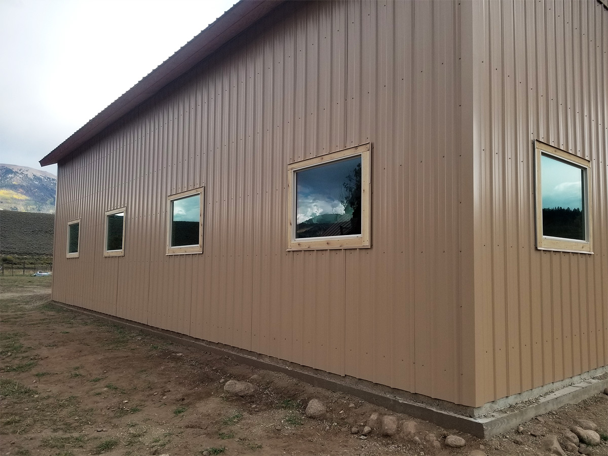 Completed Storage Building View 3