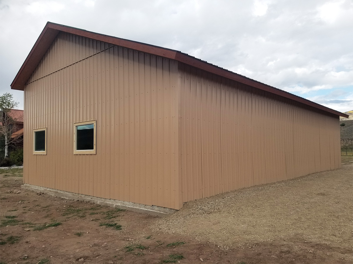 Completed Storage Building View 5