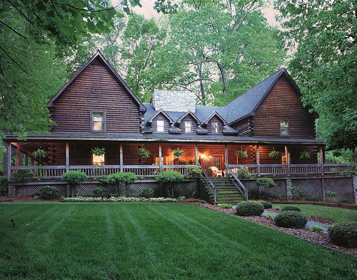 Lincoln Log Home Chesapeake