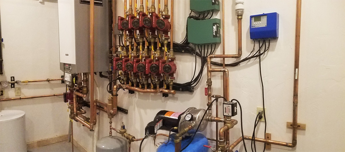 Hot Water Heater Plumbing System