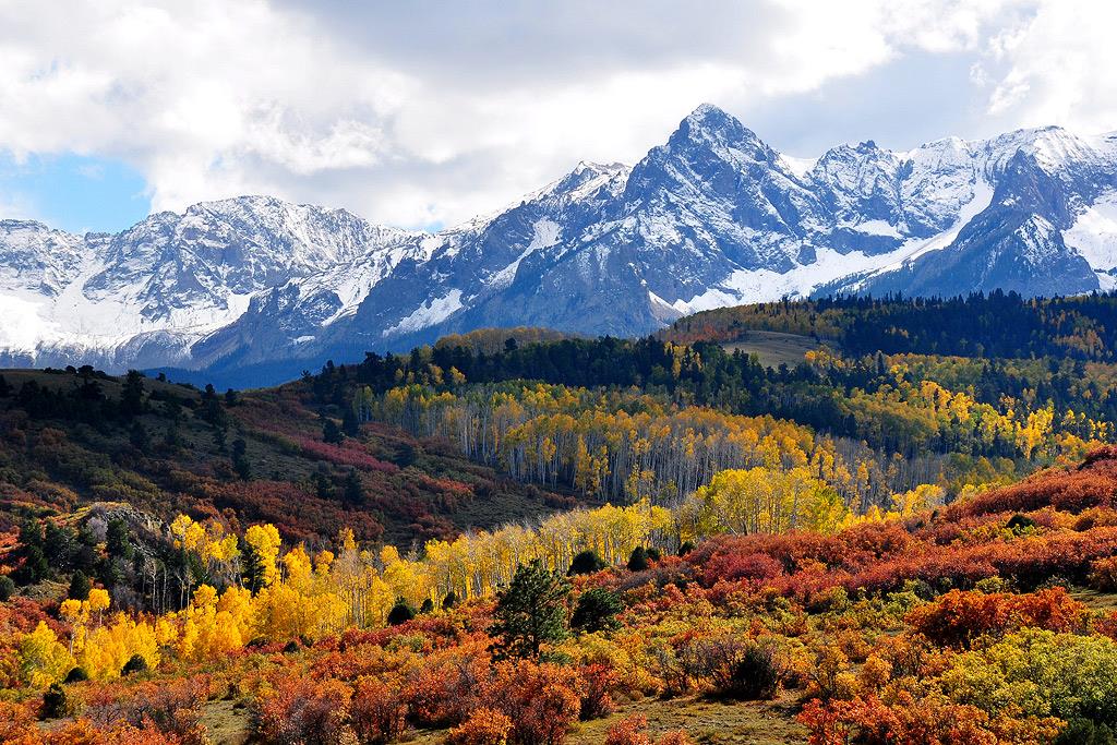 Rocky Mountains in Fall