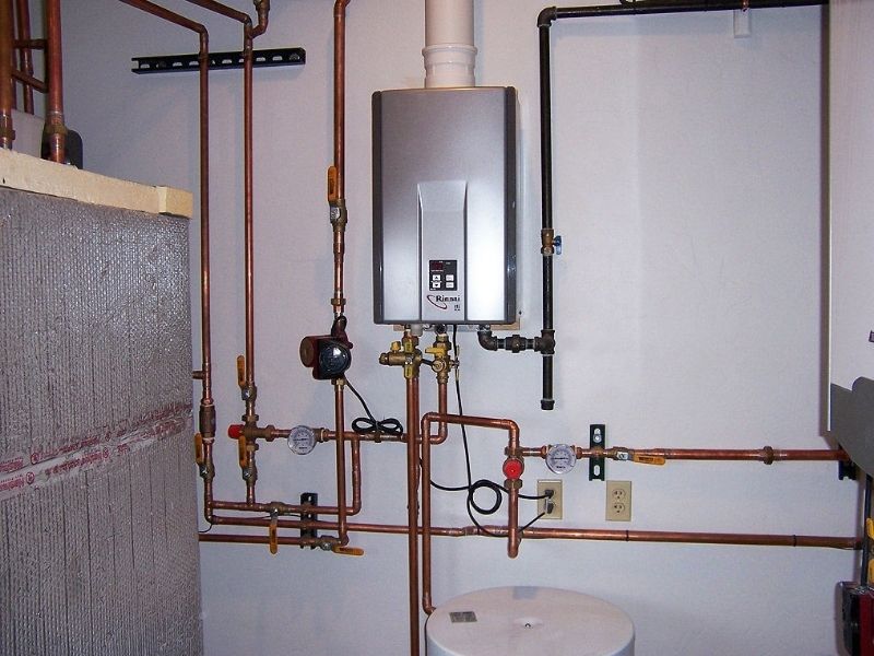 Rinnai Tankless Installation