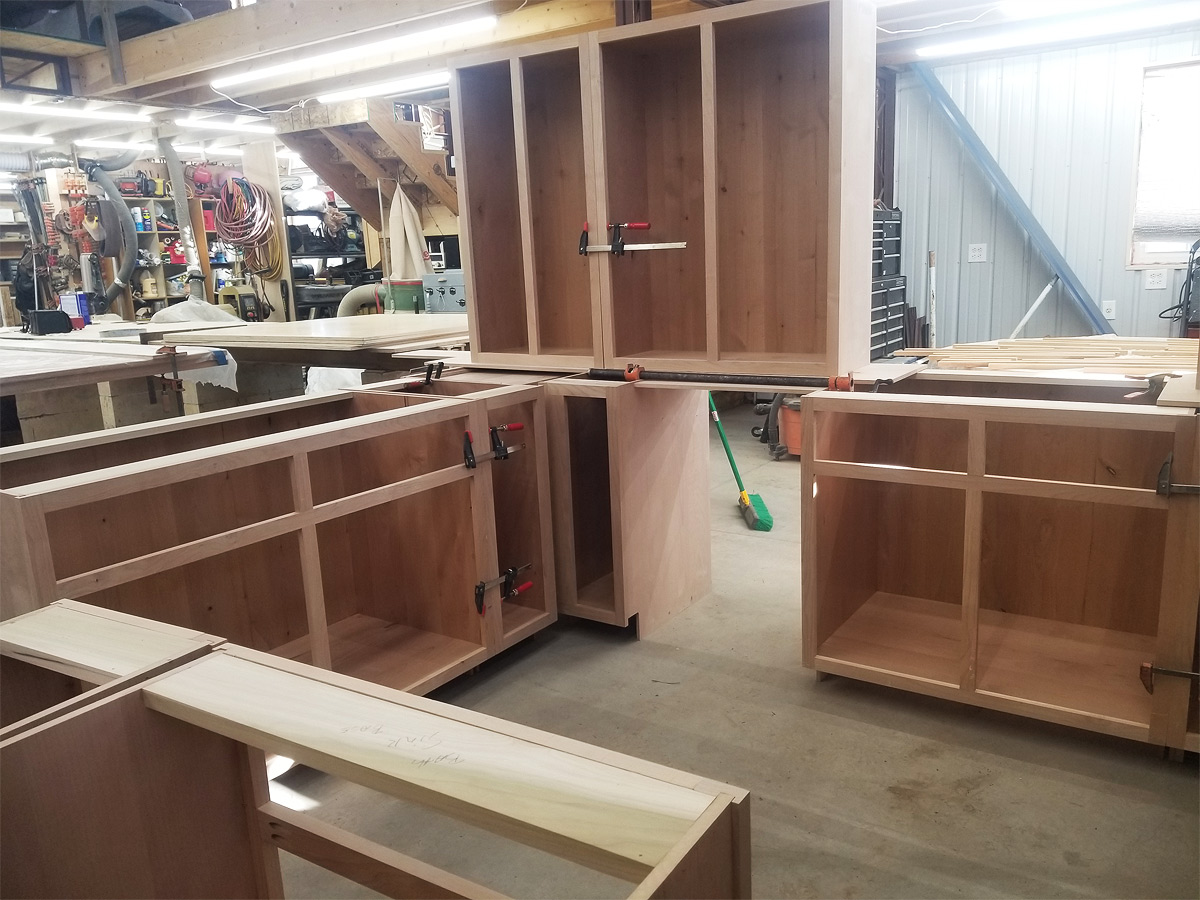 Custom Cabinet Installation