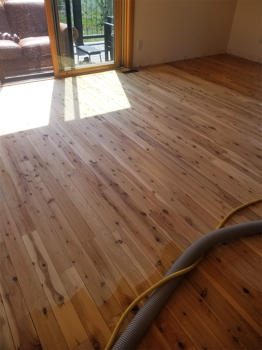 Wood Flooring Refinishing Process