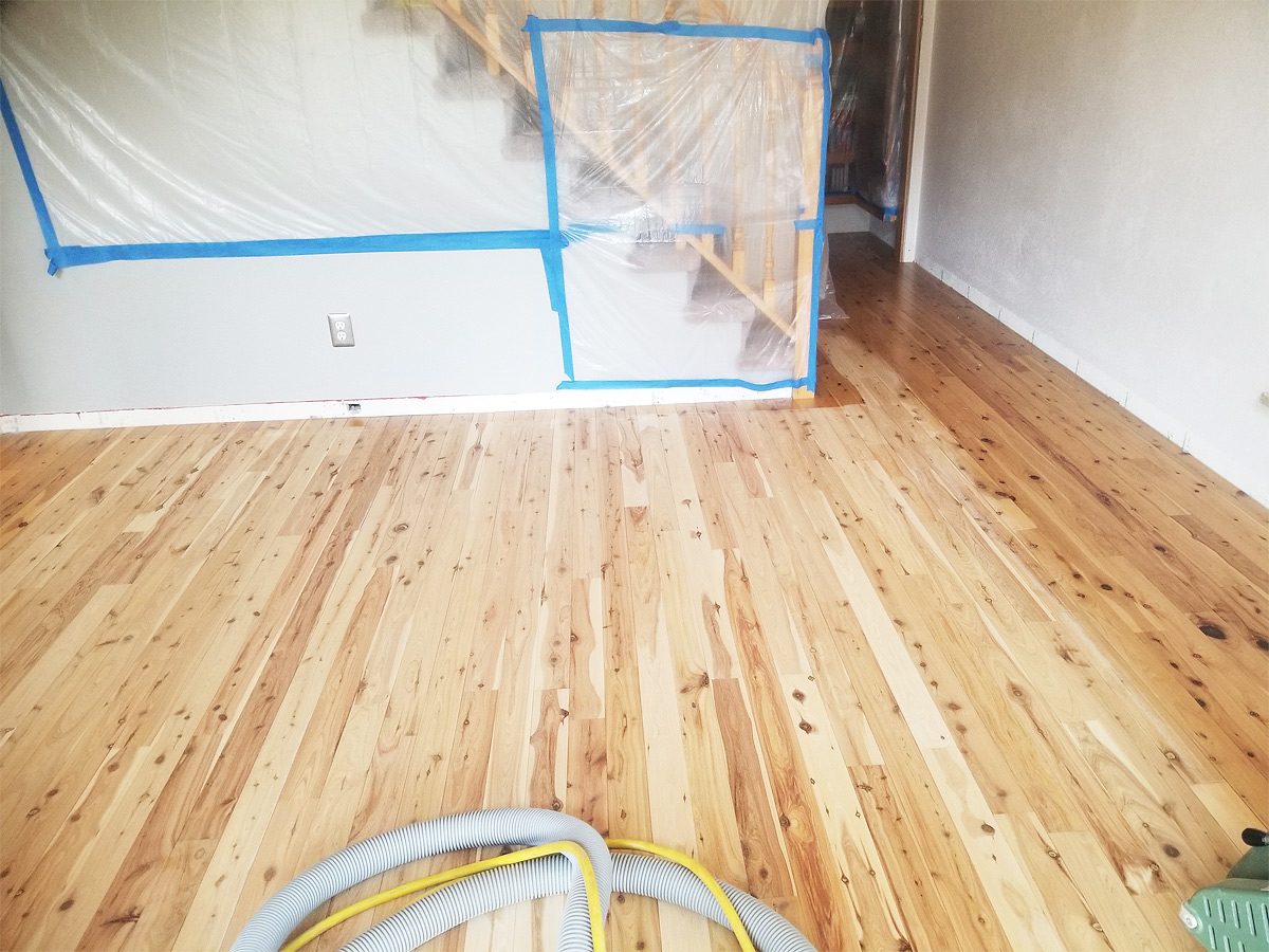 Wood Flooring Refinished