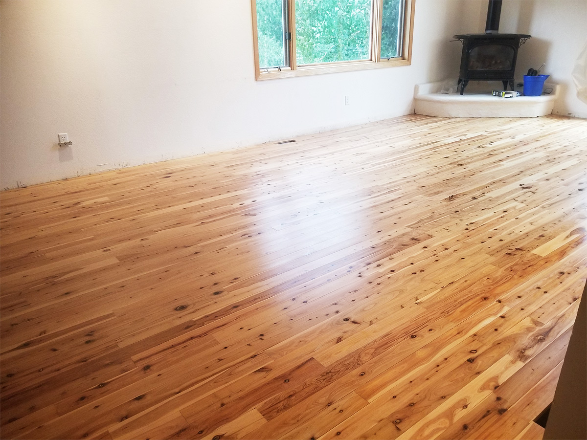 Wood Flooring new Lacquer