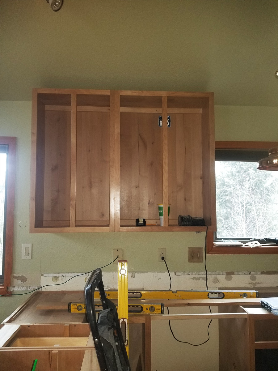 Cabinet View over Sink