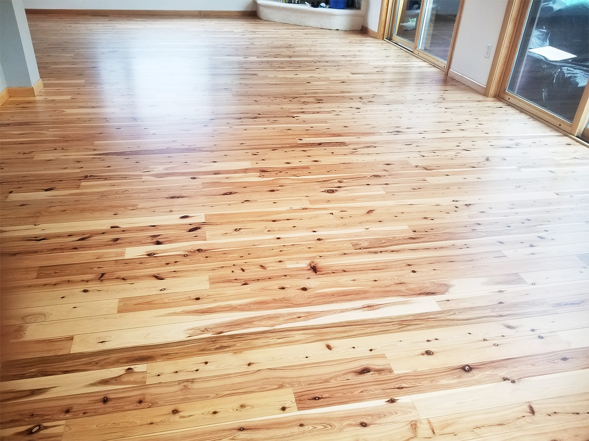 Refinished Wood Flooring