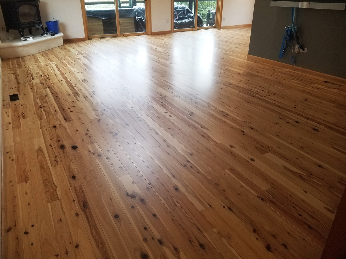 Refinished Custom Wood Flooring