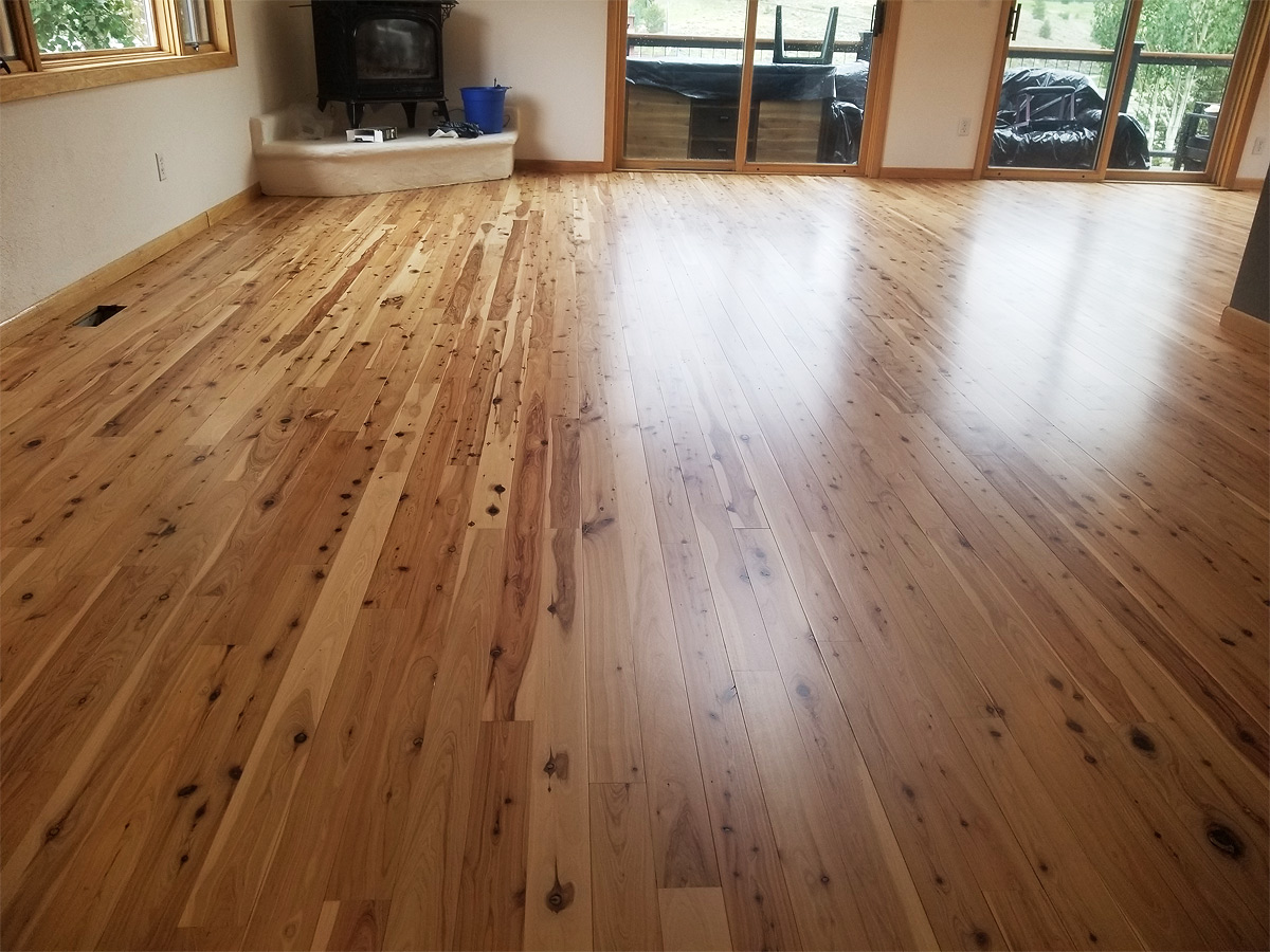 Refinished Custom Wood Flooring