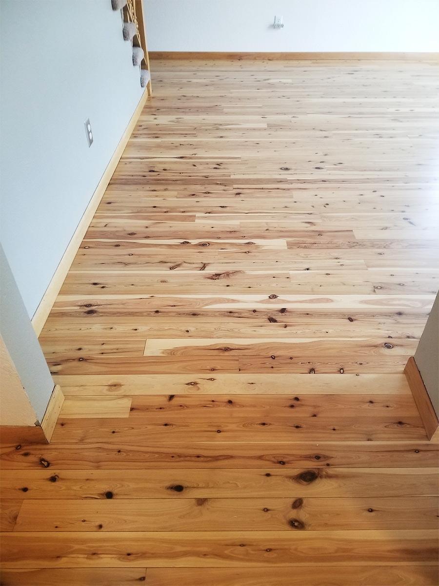 Refinished Custom Wood Flooring