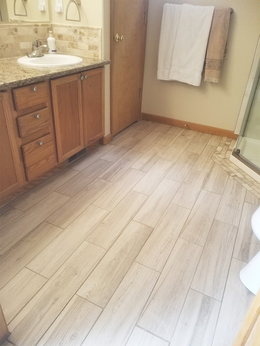 Bathroom Remodel Flooring