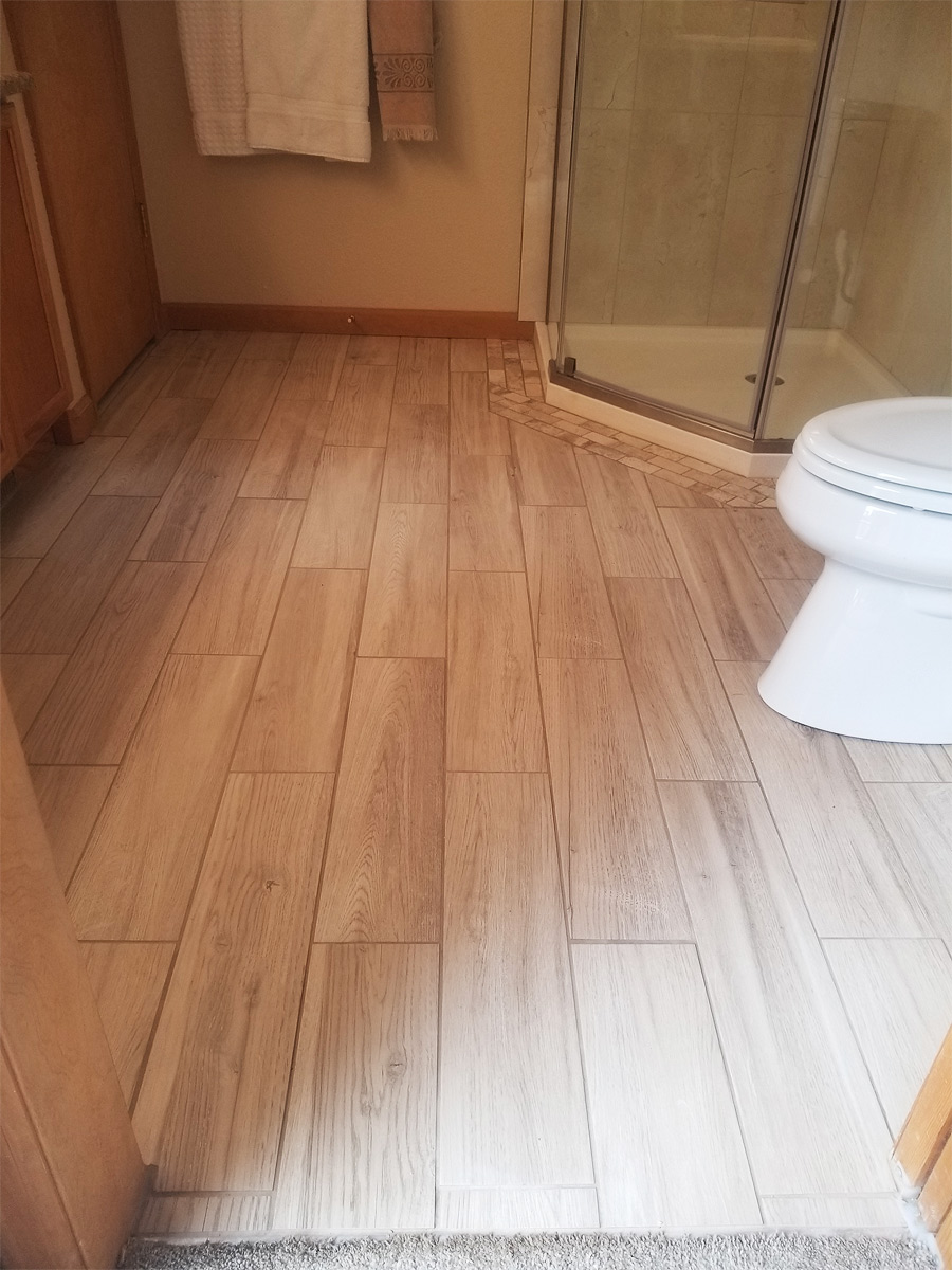 Bathroom Remodel Flooring