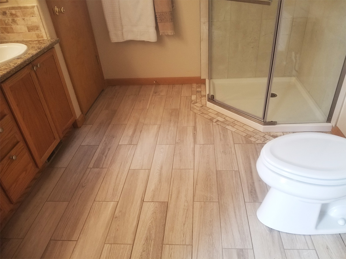 Bathroom Remodel Flooring