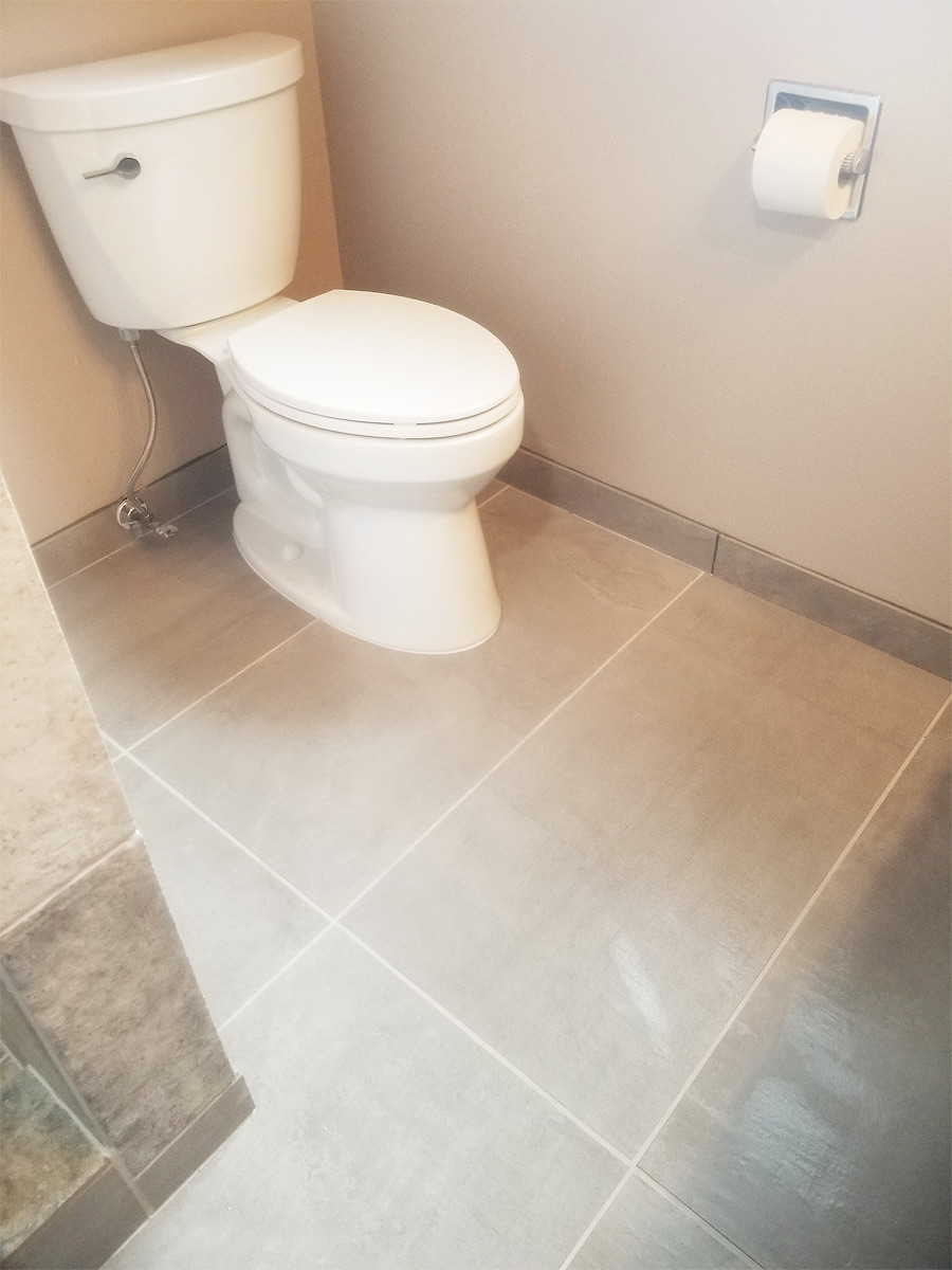 Bathroom Remodel Flooring