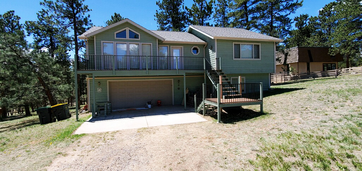 House View with Deck