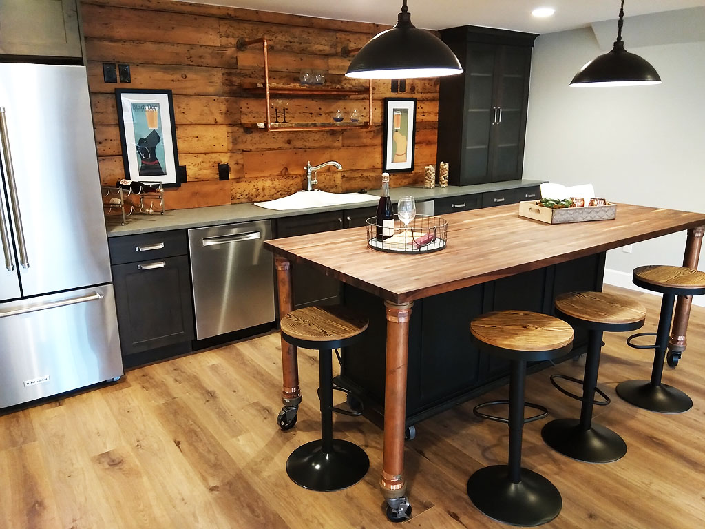 Hand Made Kitchen Island Table