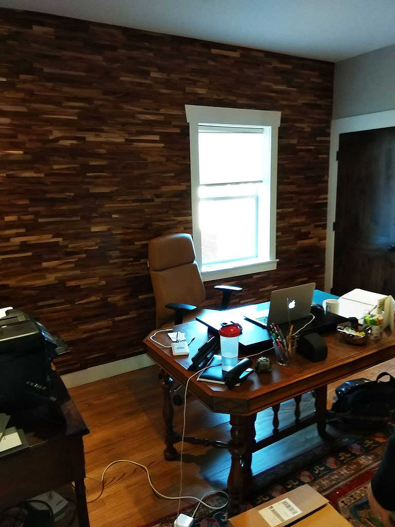 New Wood Wall