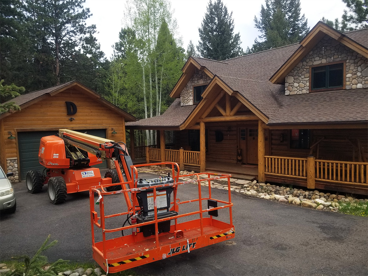 Log Home Construction