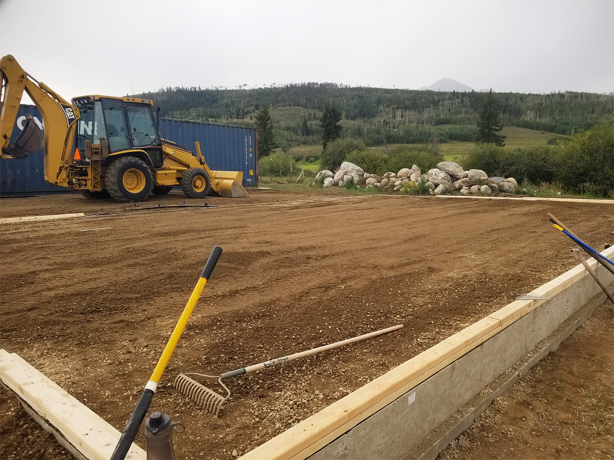 Grading the Foundation