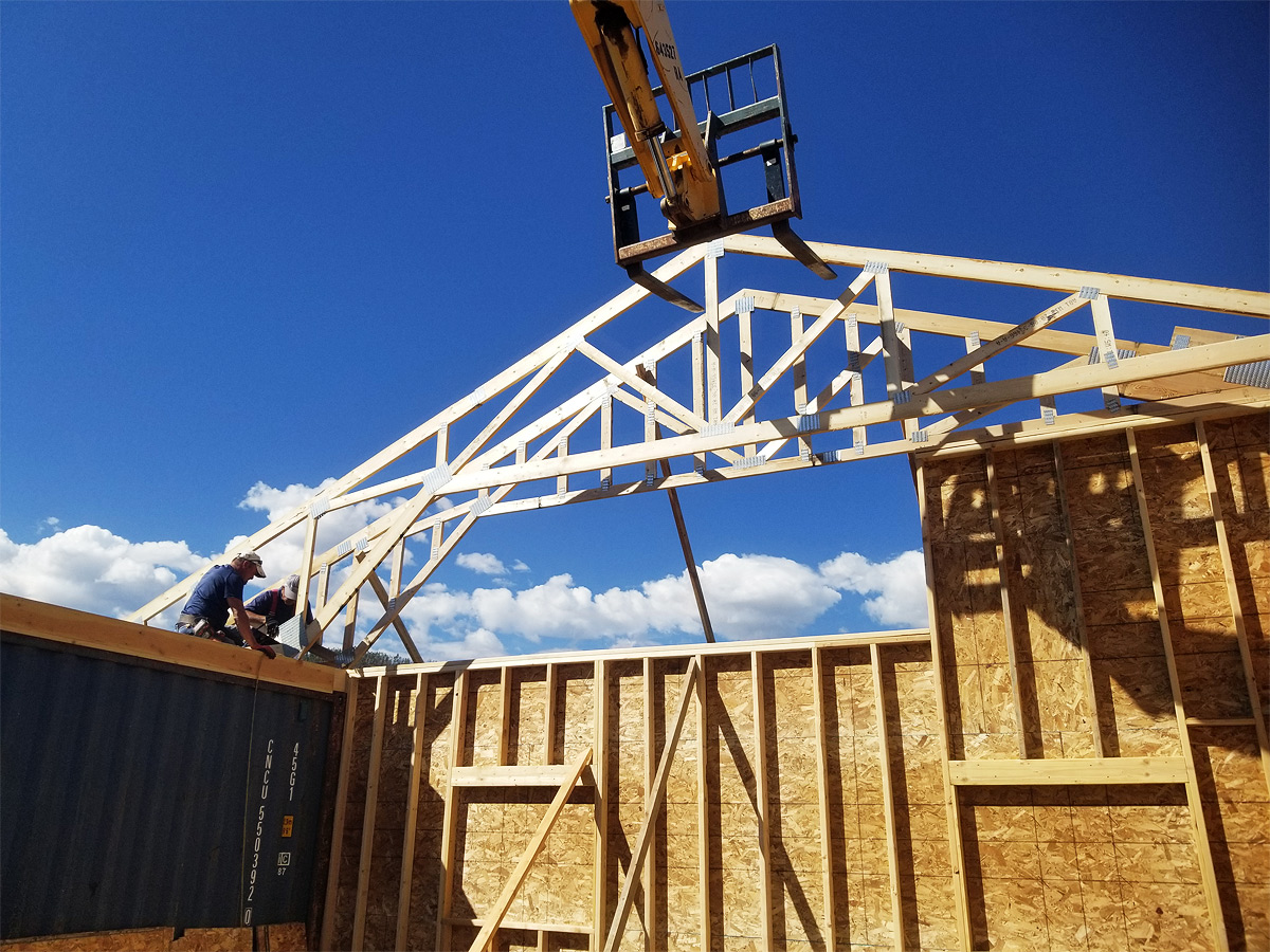 Construction Roof Install