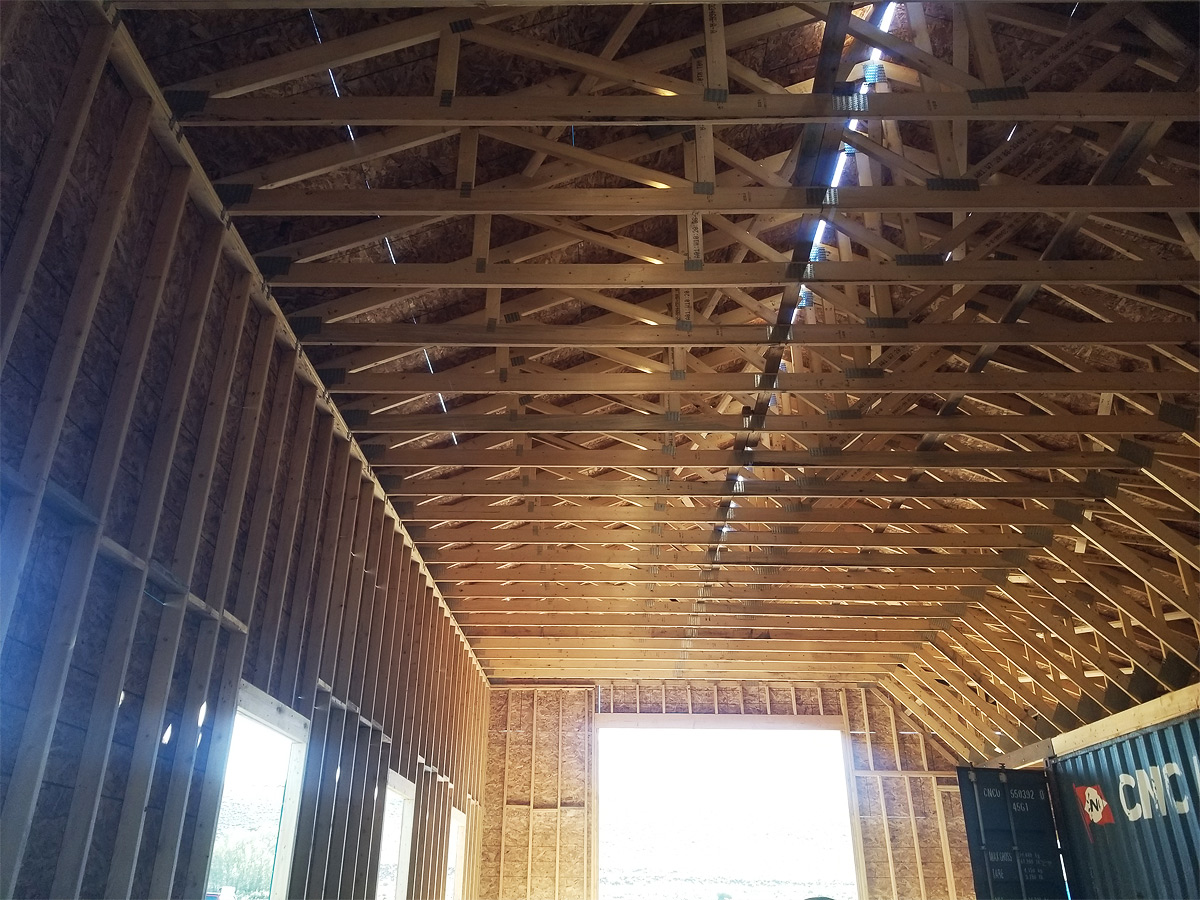 Storage Building Interior