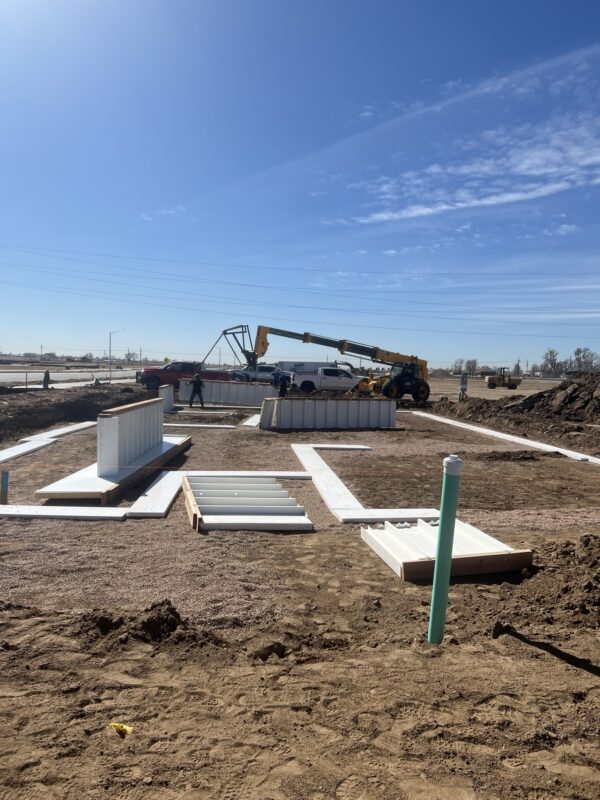 Modular Foundation Install Footing