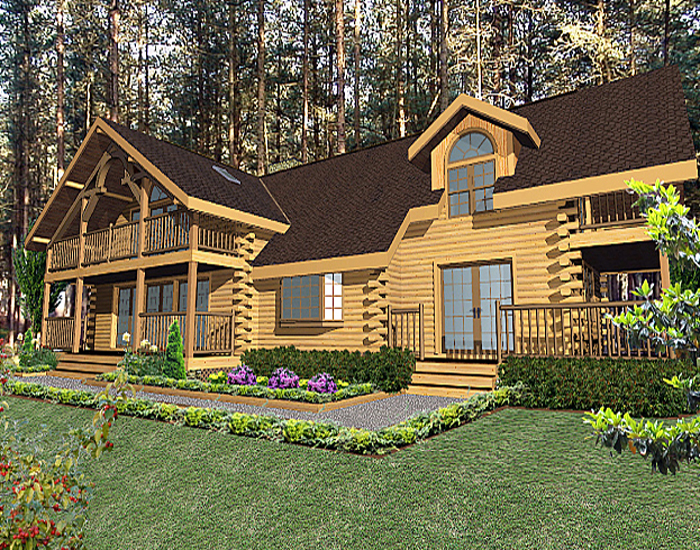 Log Home Grand Vista