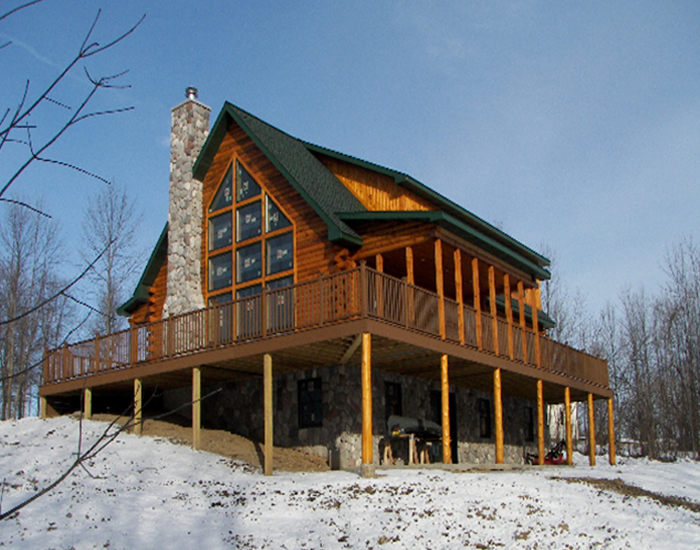 Log Home Madison