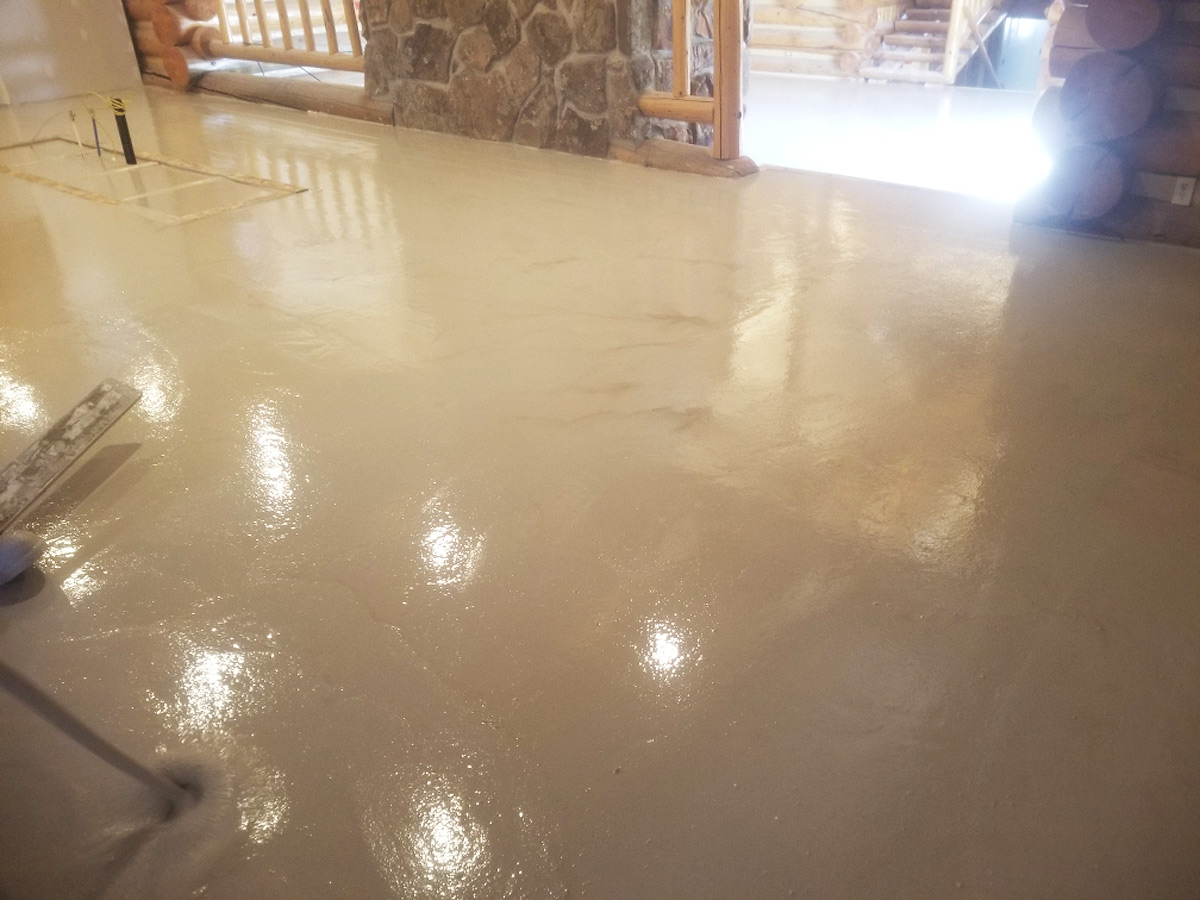 In Floor Radiant Heating Floor Surfacing