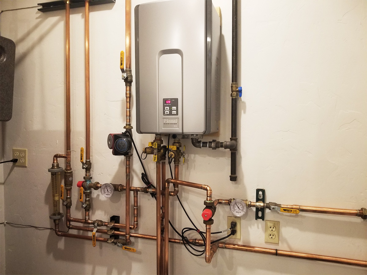 Plumbing Tankless Hot Water Heater