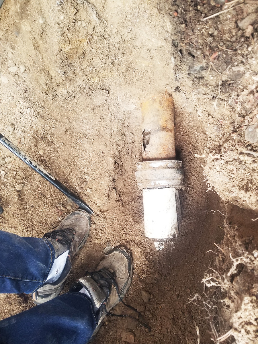 Outside Plumbing Repair