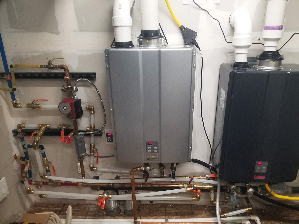 Plumbing Rinnai Tankless Water Heater