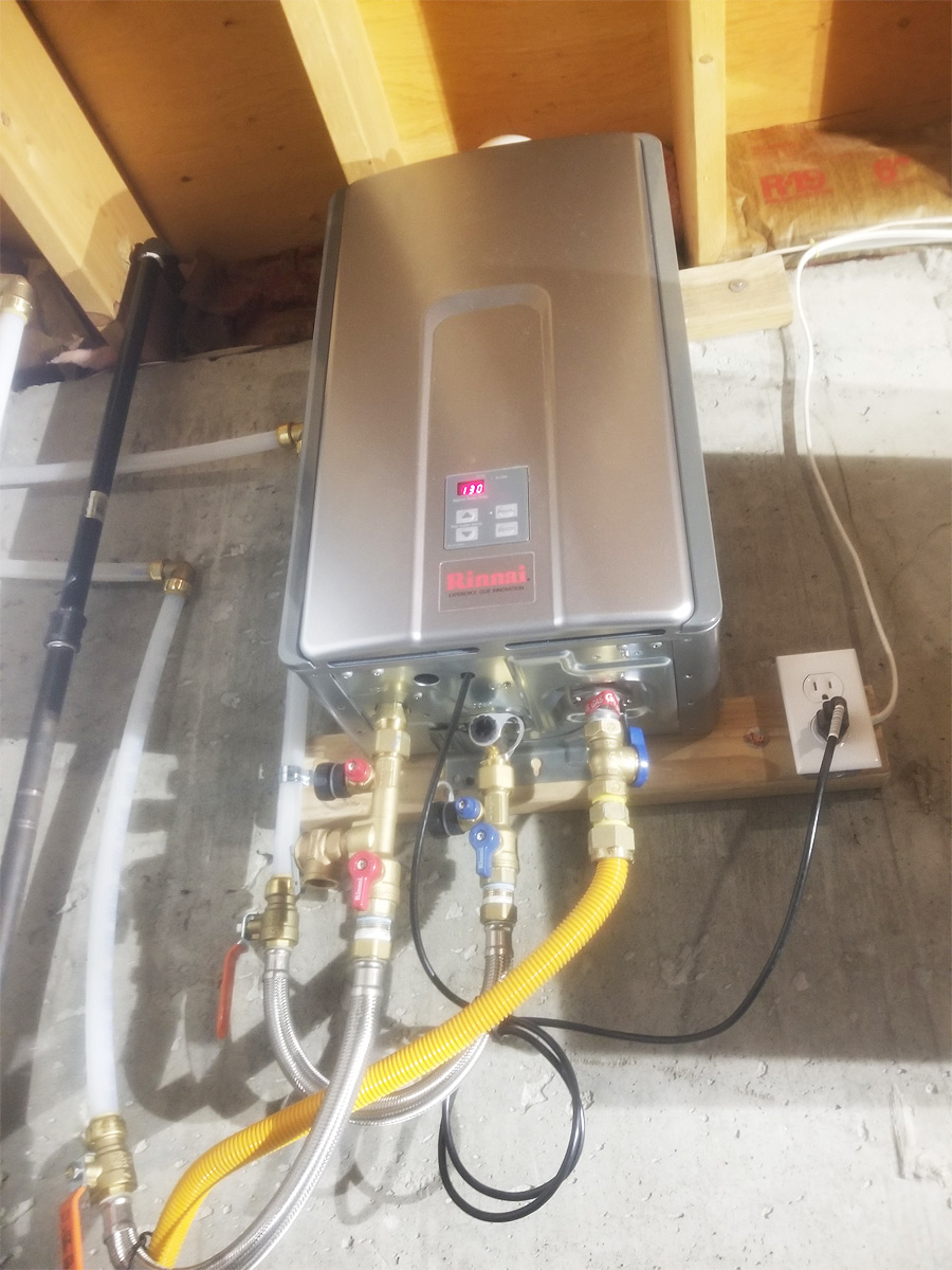 Plumbing Electrical Tankless Water Heater