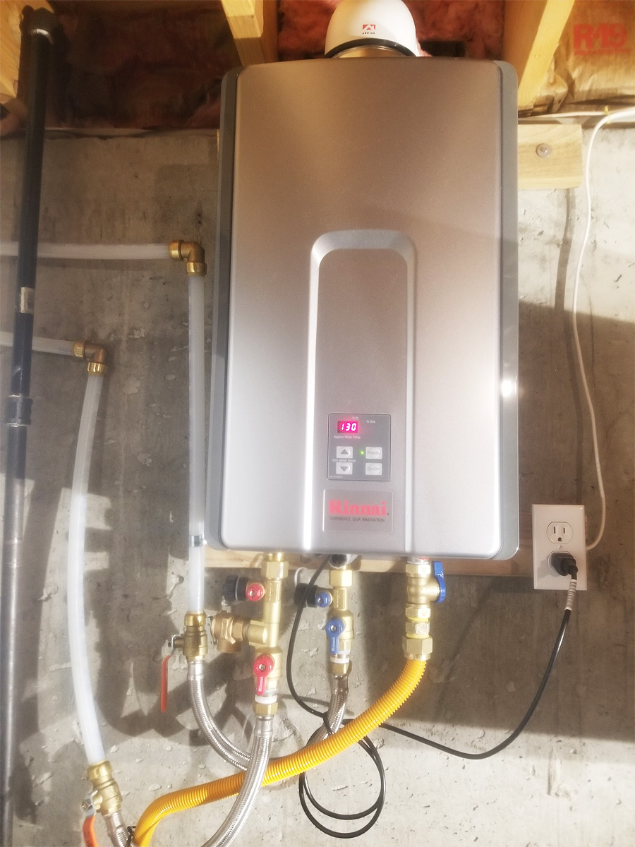 Plumbing Electrical Tankless Water Heater