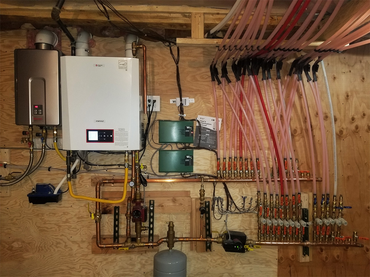 Plumbing Tankless Water Heating System