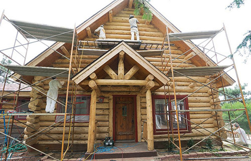 Log Home Weather Preparation