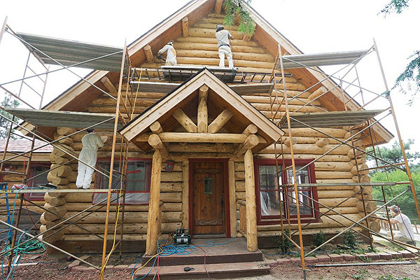 Log Home Weather Preparation