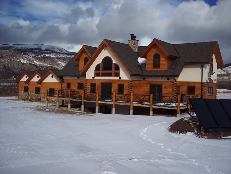 Whispering Pines Log Home