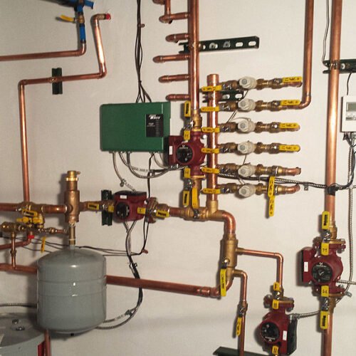Albert Residence tankless water heater installation